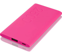 GOJI G25PBPK16 Portable Power Bank - Pink